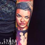 Tattoos - Ruby Rose Portrait - 120642